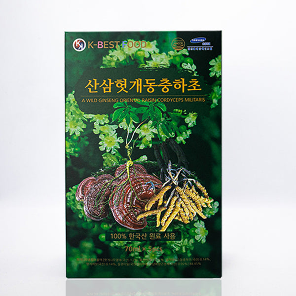 Хүн орхоодой, Кордицепстэй элэг хамгаалах, шарталт тайлах ундаа (70 мл × 30 уут)